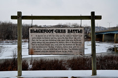 Blackfoot Cree Battle Site