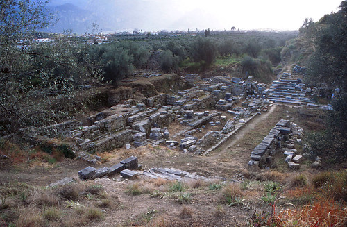 greece laconia sparta sparti leonidas historical ancient archaeological heritage landscape view