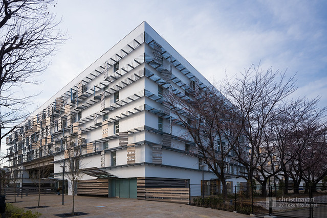 Full view of Toyo University, Akabanedai (東洋大学　赤羽台キャンパス).