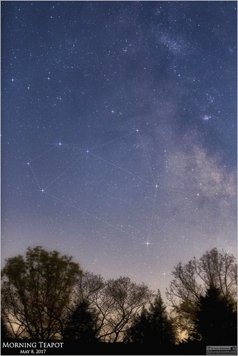 tomwildoner leisurelyscientistcom leisurelyscientist sagittarius teapot opencluster globularcluster milkyway outerspace space trees silhouette may 2017 weatherly pennsylvania canon canon6d tripod outdoors outdoor carboncounty nature sky science astronomy astrophotography astronomer