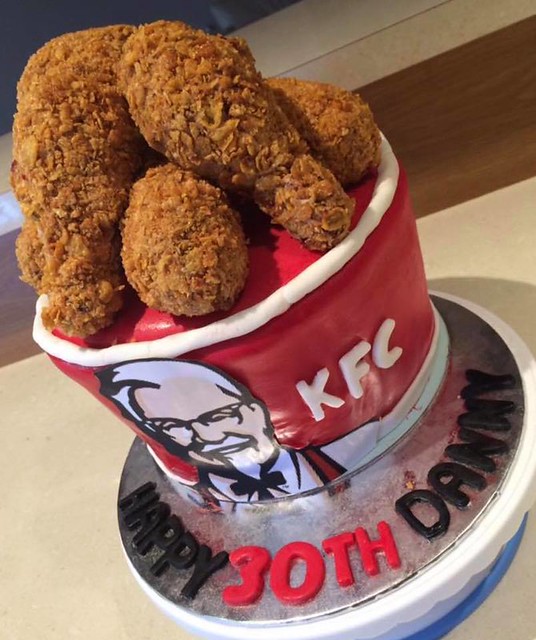 KFC Bucket Cake by Danny N Xuyen