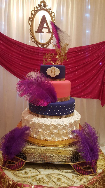 Cake by Vanessa Belliard of V's Catering