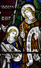 Blessed Virgin and St Gabriel at the Annunciation (AK Nicholson)