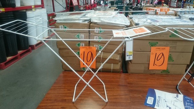 Winged 18m metal clothes airer AUD19 - Bunnings, Springvale