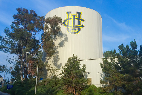 UCI Graphic from parking lot