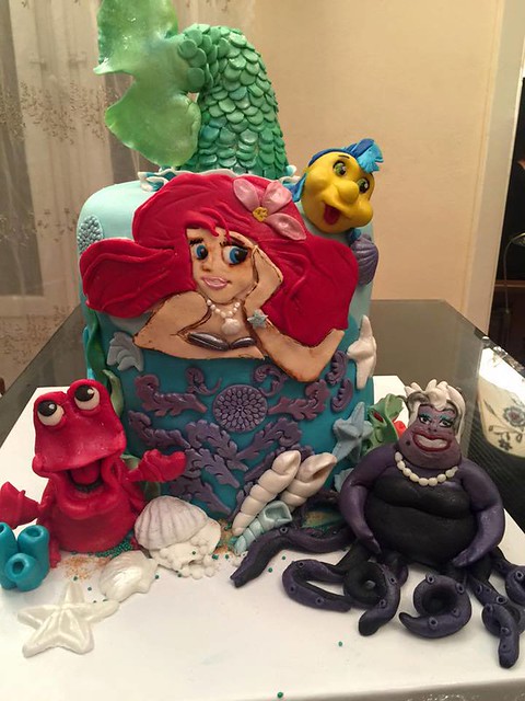 Mermaid Themed Cake by Maro Abdelmalek