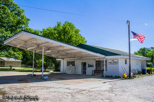 tennessee rural country countryside postoffice building structure scanlon canon digital 7d eos photograph photography photo scene landscape chewalla jims jimssteakandfishhouse
