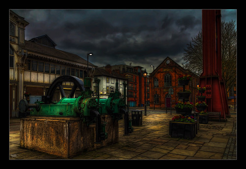 architecture building canon1100d canon1855mm castlefileds citycentre england hdr lancashire manchester northwest outdoor photoart photoborder postprocessing spinningfields streetlamps streetlights