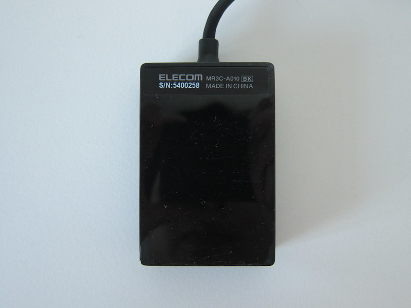 Elecom USB-C Memory Card Reader - Bottom