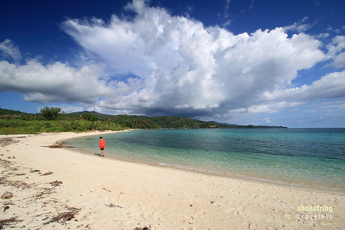 bonbonbeach romblon island beach landscape sea seascape seaside shore water waterscape coast sand cloud outdoor philippines tropical ocean sky