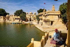 Jaisalmer - Sacred Gadisar Lake (Sacred catfishs)