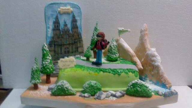 Cake by Marina Silvia Rothhuber of Silvycakes