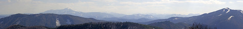 austria april 2017 niederösterreich viasacra kaumberg enzianhütte kieneck panorama schneeberg