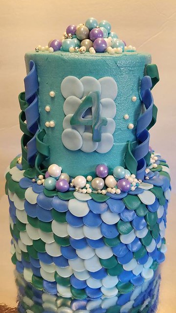 Under The Sea Cake by Rebecca Story of Becky's Cakes & Pastries