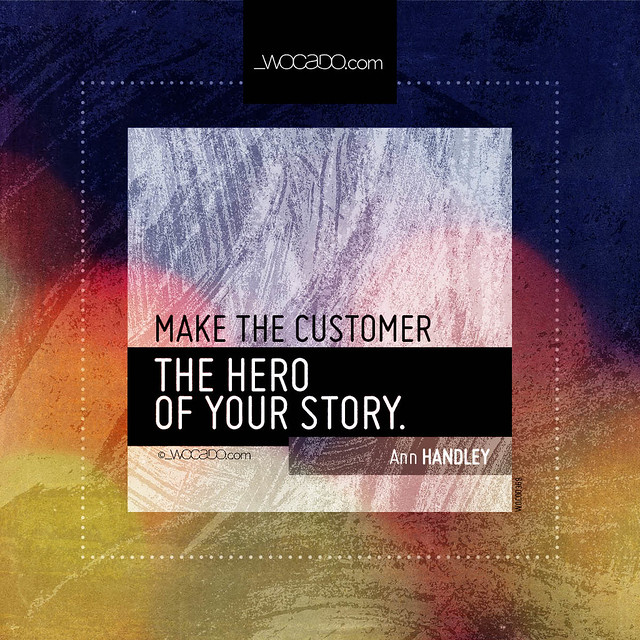 Make the customer  by WOCADO.com