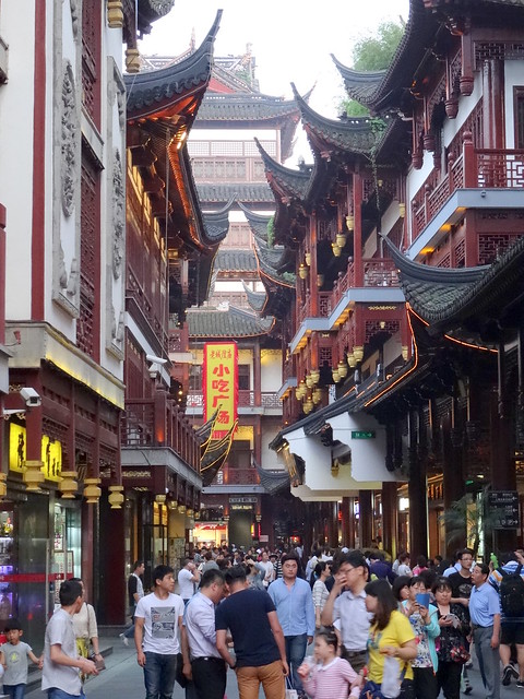 Nanshi, la vieille ville à Shanghai