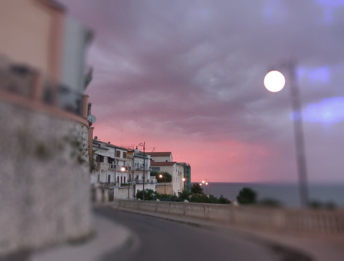 sky nuvole clouds pink tramonto sunrise ortona abruzzo italia italy costadeitrabocchi passeggiataorientale
