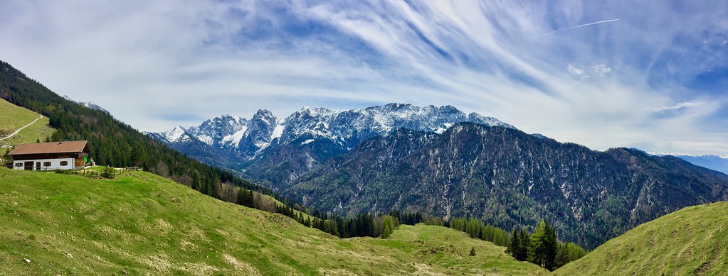 Alpenpanorama - Panoramic view of The Alps