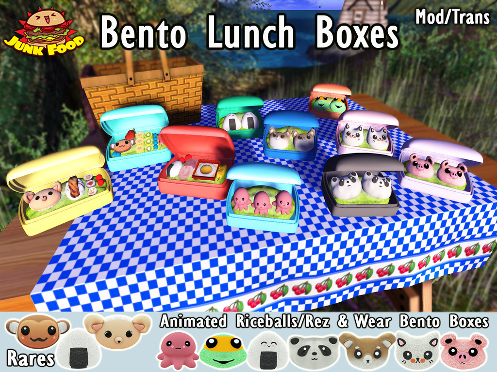 Junk Food - Bento Lunch Box Gacha - SecondLifeHub.com