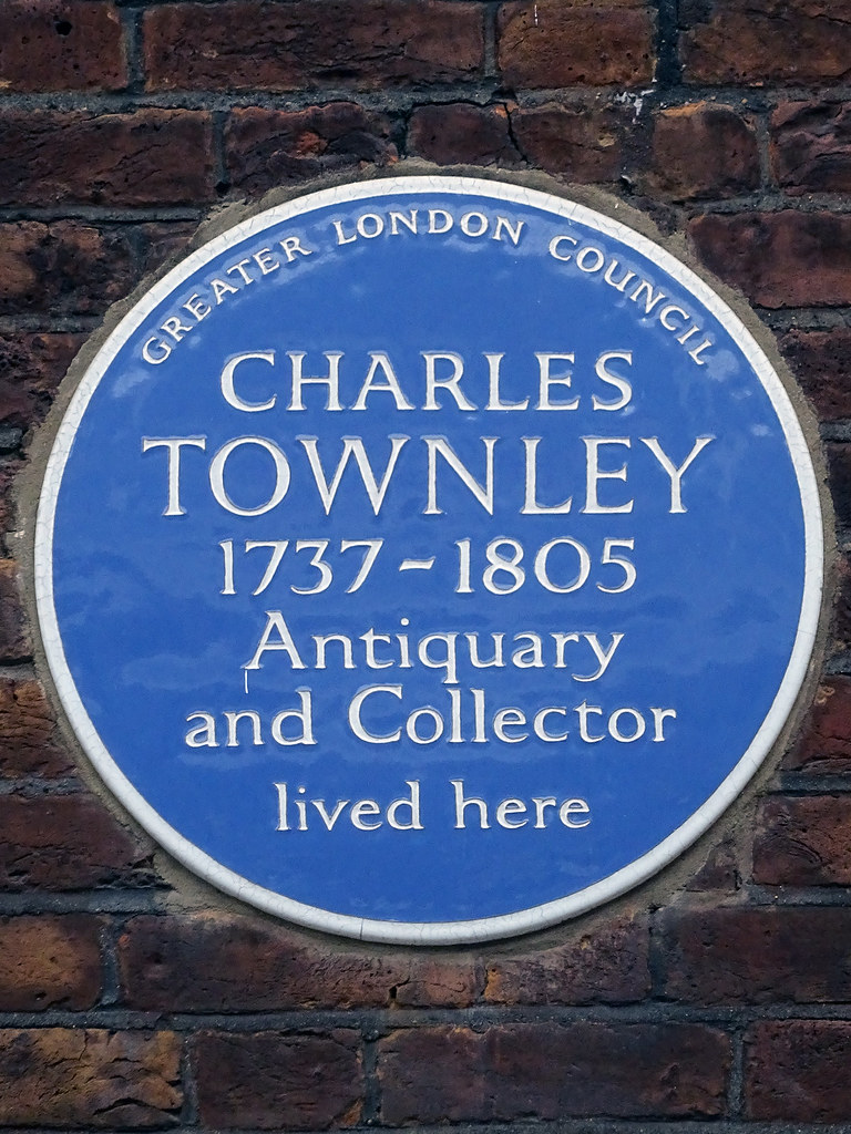 CHARLES TOWNLEY 1737-1805 Antiquary and Collector lived here