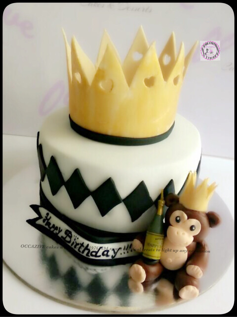 Prince Crown Themed Cake by Harshada Shah of Occazive Cakes & Desserts