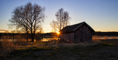 spring nature outdoor river riverside shed trees silhouettes sunset landscape light sky paimionjoki paimio suomi suomi100 finland finland100 2470mmf28exdg