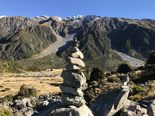 A stack of rocks