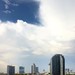 our city with a huge cloud — #tb #cloudscape #cloudlovers #cityscape #bangkok #citylife #cloudyday #blueandwhite