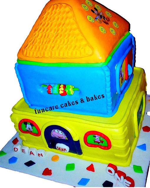 Toy House Kids Cake by Adetogun Adefunke‎ of Funcare cakes and bakes
