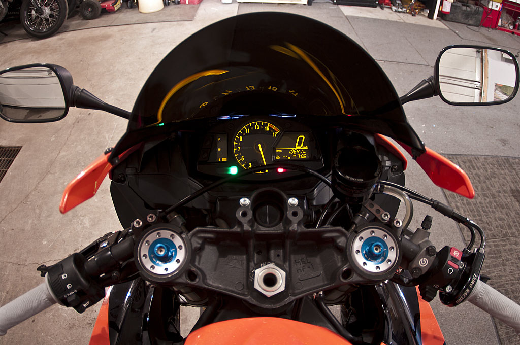 Real Carbon Fiber Speedometer Clock Protector Fits Honda CBR600RR 2007-2017