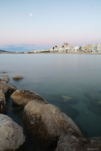 amanecer sunrise altea paisaje playa mar mediterraneo rompeolas largaexposición alicante sonya7 pueblo españa