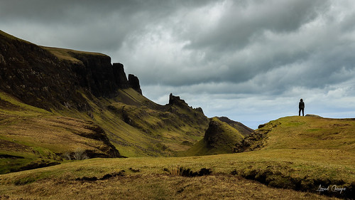 ecosse scotland isleofskye skye landscape quiraing cliffs prison trotternish