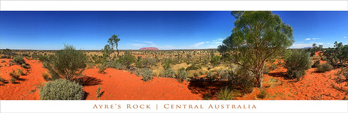 pano uluru nt wide ayresrock australia outback desert red sand
