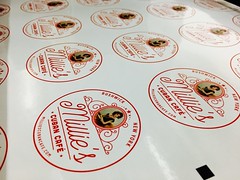 Beautiful stickers and labels being printed this Spring!