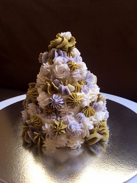 Mini Tiered Cake by Mahjabeen AbdulRahman of The Cake Station