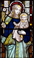 Blessed Virgin and Child (Frederick Drake, 1897)