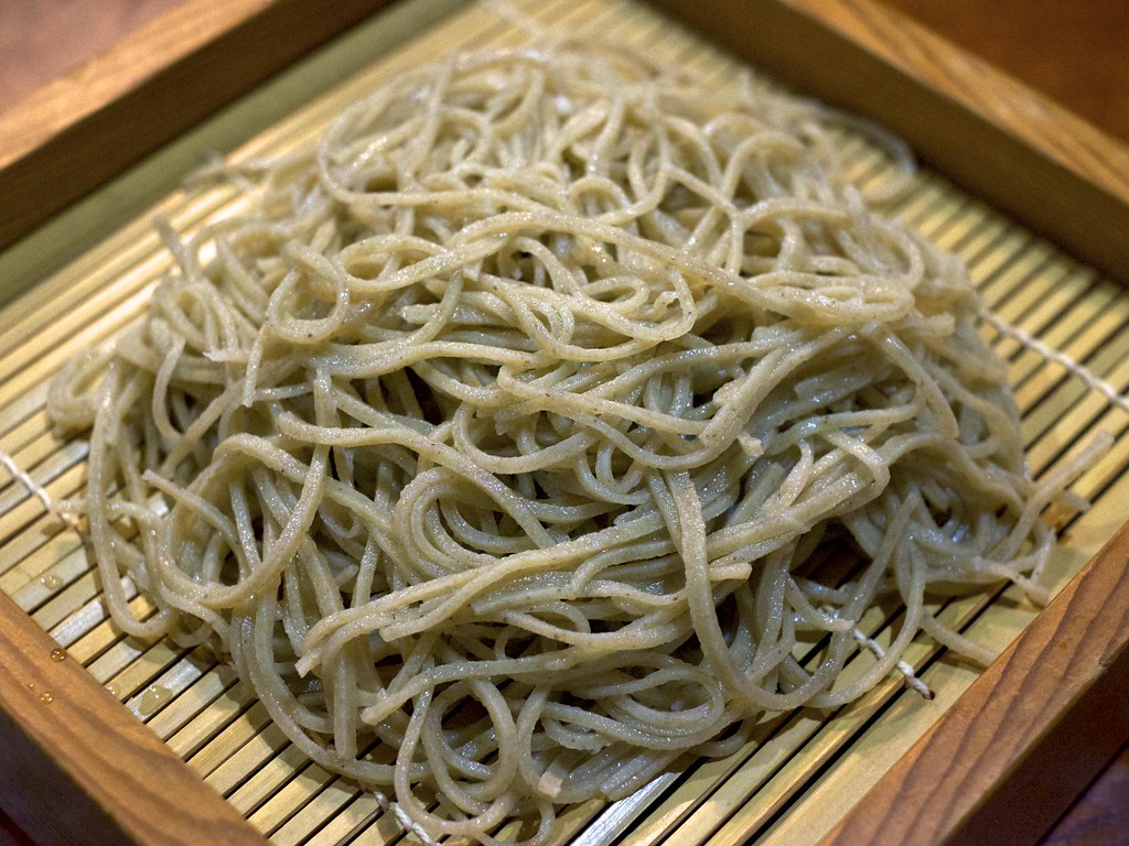 Japanese soba noodles / 手打ちそば / のんび荘 (長野県飯田市)
