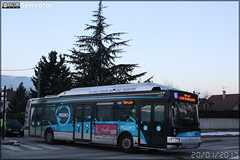 Irisbus Agora S GNV - Sémitag (Société d'Économie MIxte des Transports publics de l'Agglomération Grenobloise) / TAG (Transports de l'Agglomération Grenobloise) n°3057