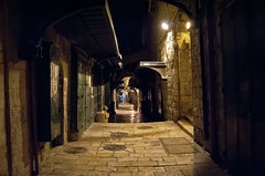 the narrow alleyways of jerusalem III