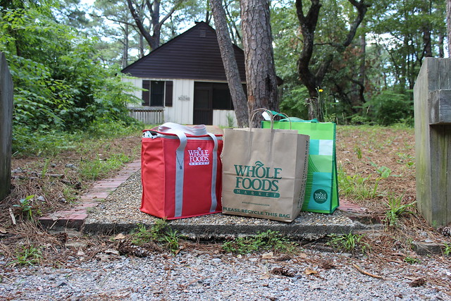Pick up your grocery items at Whole Foods Market for your overnight stay or picnic at a Virginia State Park