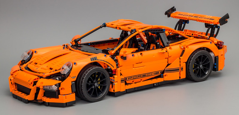 "Lego®" Technic UCS Style Sticker 42056 Porsche weis Lepin 20001B 