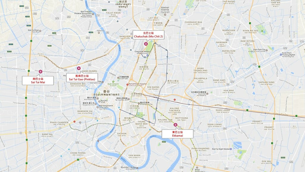 Bangkok Bus Stations