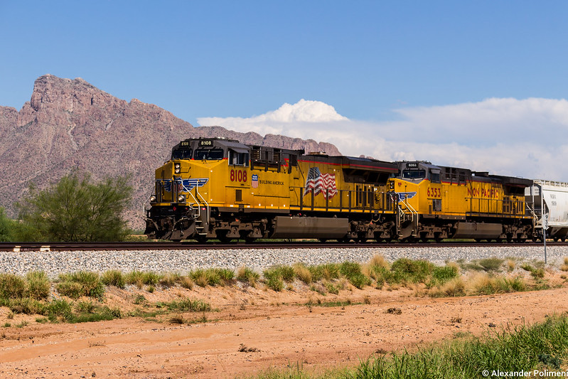 Train in Pinal County, Arizona