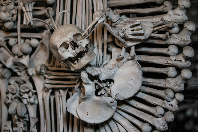 Sedlec Ossuary Bone Church Kutna Hora