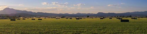 panorama landscape panguitch usa sunset field mountain utah étatsunis us