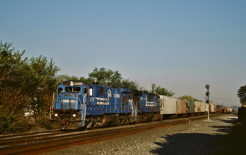 conrail c307a ge southbend indiana chicagoline chil bhel1 freight manifest fallenflag