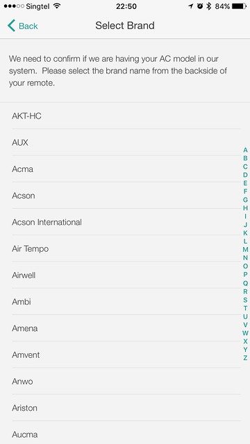 Ambi Climate Second Edition - iOS App - Setup #7