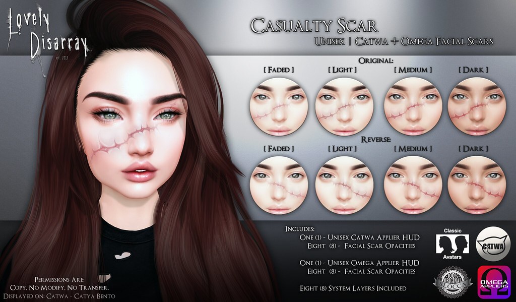 Lovely Disarray - Casualty Scar @ SOMBER - SecondLifeHub.com