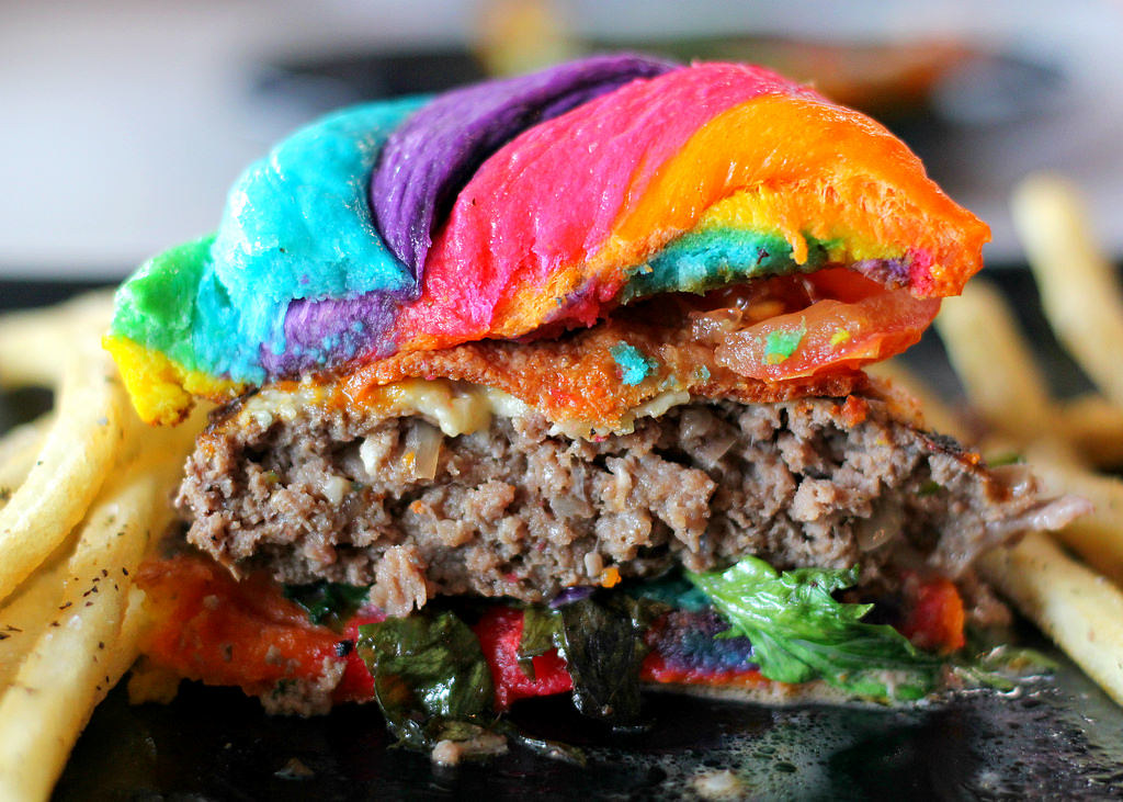 word-bistro-rainbow-burger-beef-patty