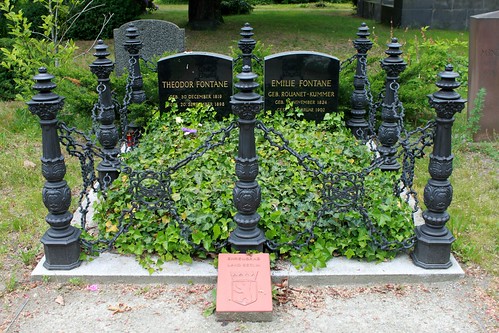Das Grab von Theodor Fontane